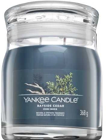Yankee Candle Aromatinė žvakė Signature glass medium Bayside Cedar 368 g