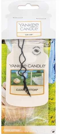 Yankee Candle automobilio kvapas Clean Cotton pakuotėje
