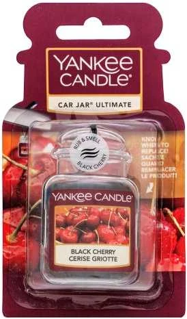 Yankee Candle Juodas Cherry Car Jar Ultimate 24 g