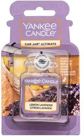 Yankee Candle Yankee žvakė „Lemon Levandų“ automobilio indelyje, 24 g