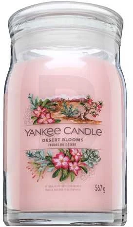 Yankee Candle Aromatinė žvakė Signatūrinis stiklas didelis Desert Blooms 567 g