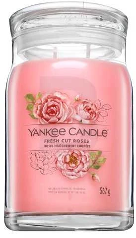 Yankee Candle Aromatinė žvakė Signature glass large Fresh Cut Rose s 567 g