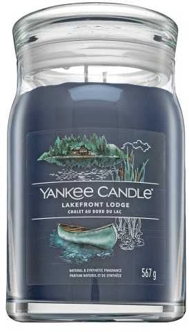 Yankee Candle Aromatinė žvakė Signature glass large Lakefront Lodge 567 g