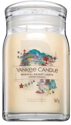 Yankee Candle aromatinė žvakė "Signature large glass Magical Bright Lights" 567 g