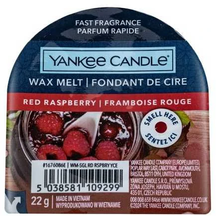Yankee Candle Raudona Raspberry kvapusis vaškas, 22 g