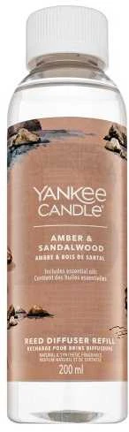 Yankee Candle lazdelių kvapo difuzorius su ambra ir santalu, 200 ml
