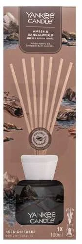 Yankee Candle Yankee žvakė Aromatinis difuzorius Signature Amber - Sandalwood Reed 100 ml