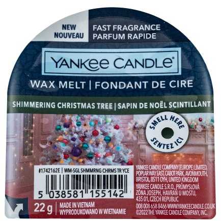 Yankee Candle Shimmering Kalėdų eglutė 22 g