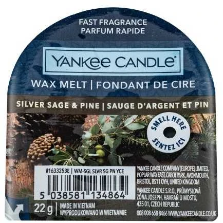 Yankee Candle Sidabrinis Sage & Pine 22 g