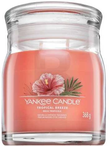 Yankee Candle Aromatinė žvakė Signature glass medium Tropica l Breeze 368 g