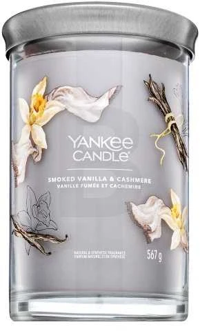 Yankee Candle Aromatinė žvakė Signature tumbler large Smoked Vanilla - Cashmere 567 g