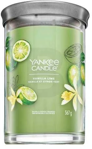 Yankee Candle Aromatinė žvakė Signature tumbler large Vanilla Lime 567 g