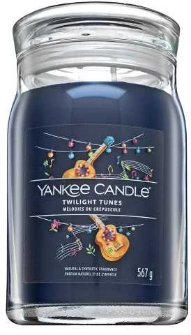 Yankee Candle Aromatinė žvakė Signatūrinė stiklinė didelė Twilight Tunes 567 g