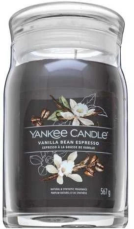Yankee Candle Aromatinė žvakė "Signature" didelė stiklinė "Vanilla Bean Espresso" 567 g