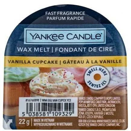 Yankee Candle Vanilla Cupcake kvapusis vaškas, 22 g