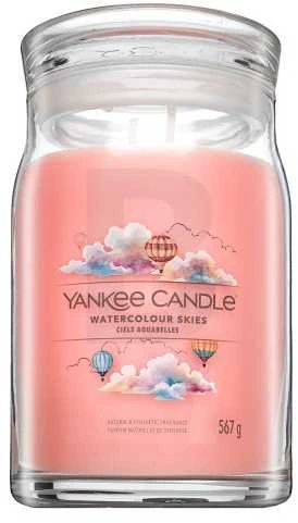 Yankee Candle Aromatinė žvakė "Signature large glass" Akvarelinis dangus 567 g