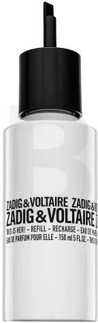 Zadig & Voltaire This is Her! Refill EDP parfumuotas vanduo moterims, 150 ml