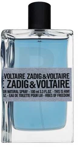 Zadig & Voltaire This is Him! Vibes of Freedom EDT tualetinis vanduo vyrams, 100 ml