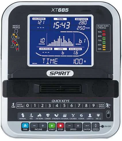 Bėgimo takelis SPIRIT XT685
