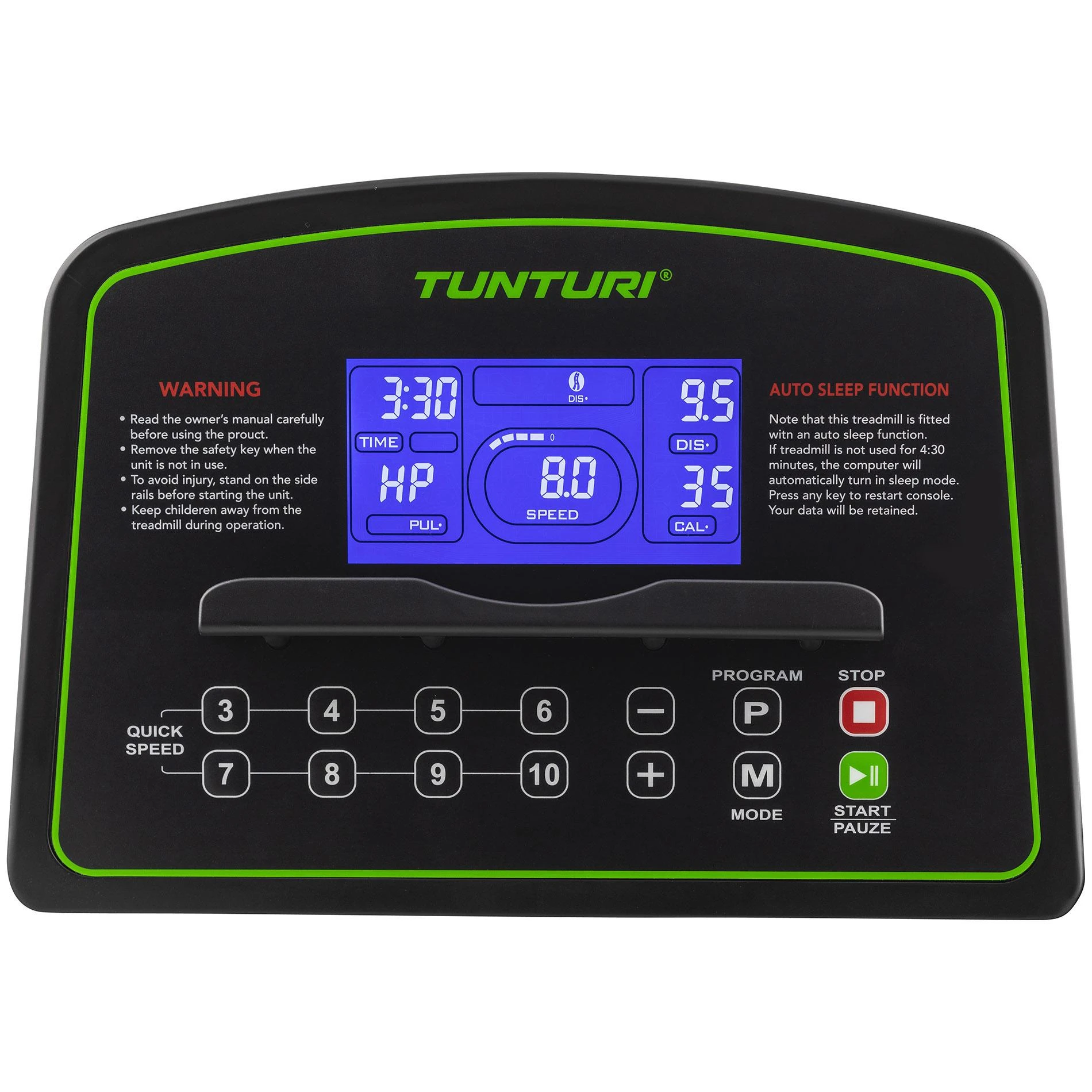 Bėgimo takelis TUNTURI Cardio Fit T35 + App