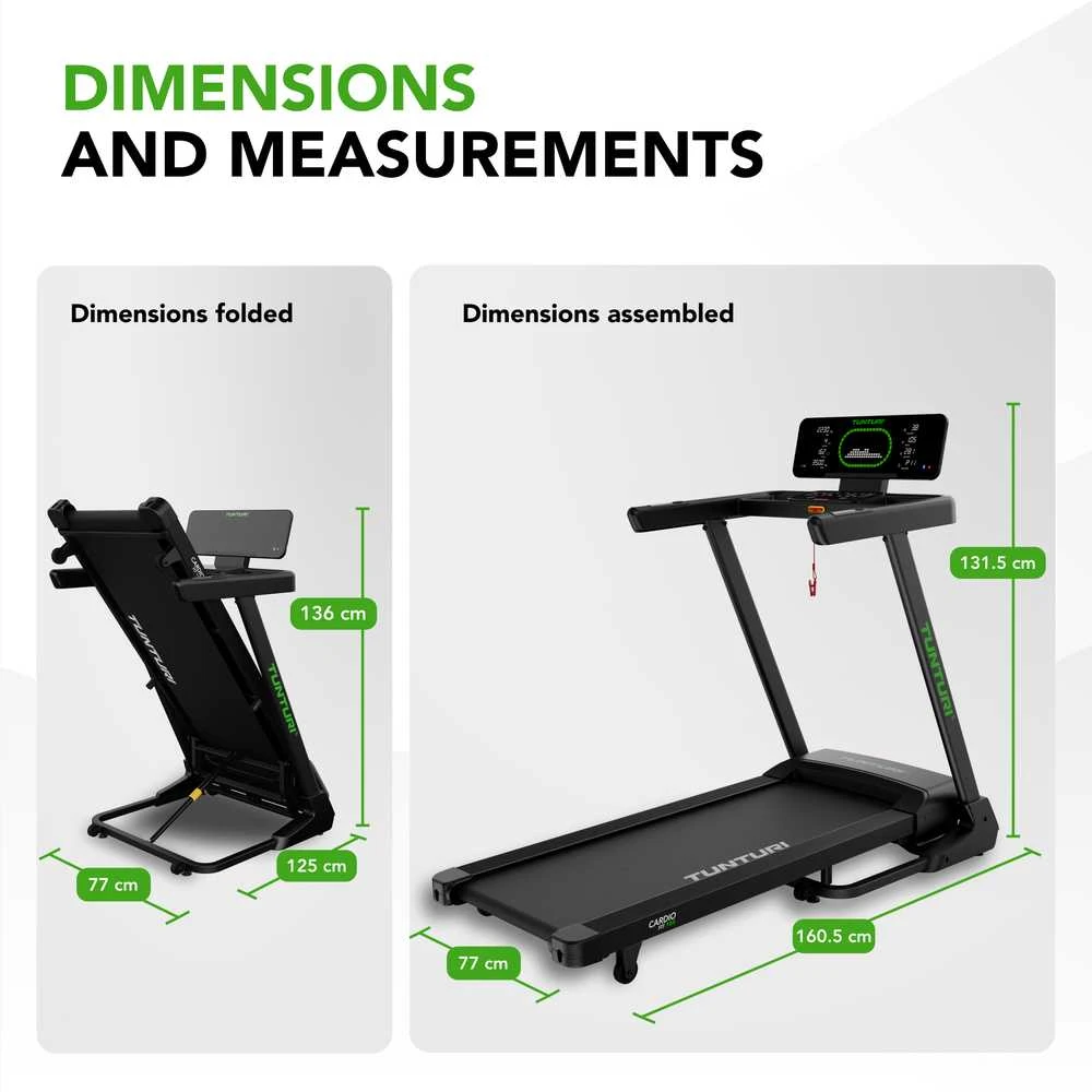 Tunturi Cardio Fit T50 bėgimo takelis