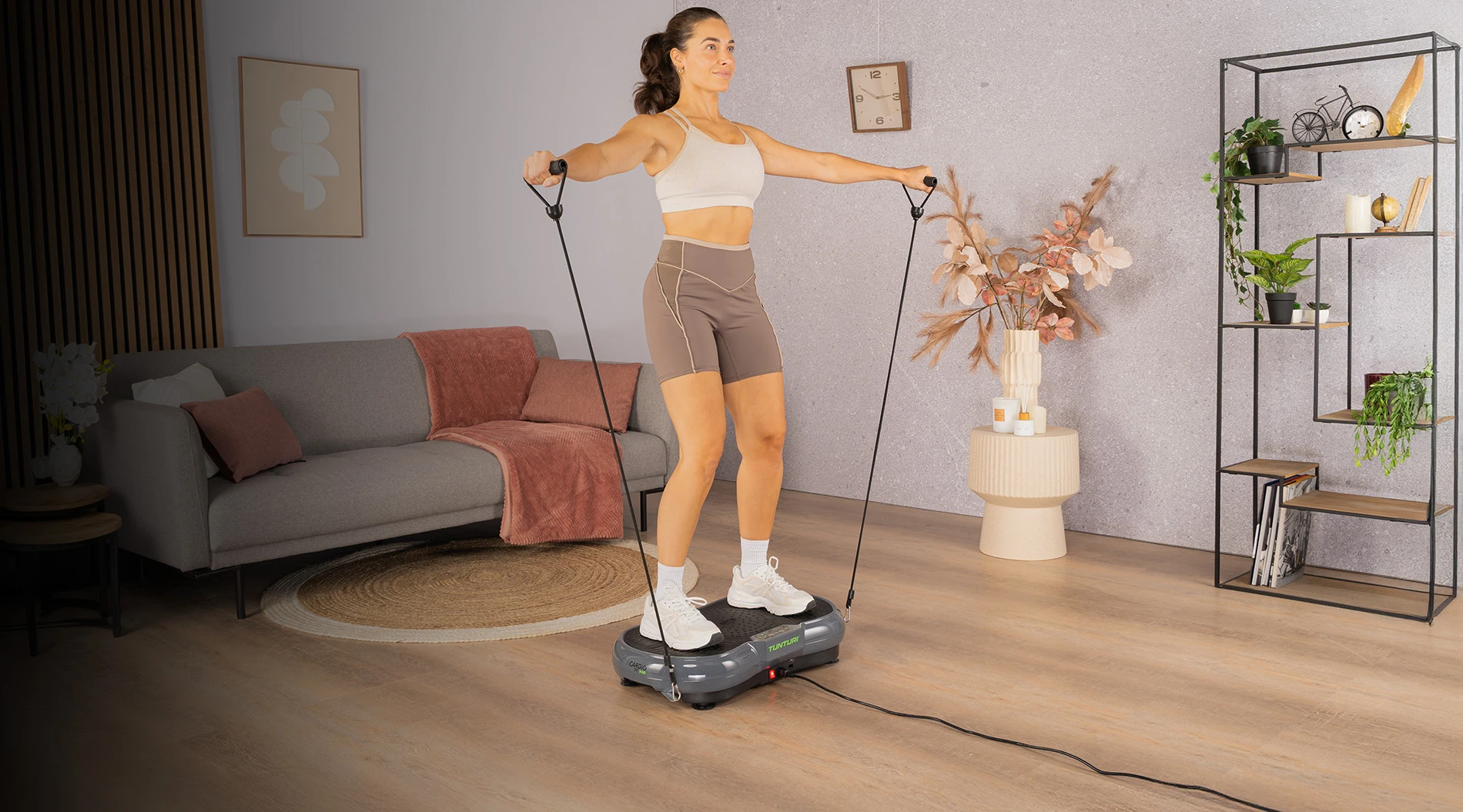 Vibracinė platforma Tunturi Cardio Fit V40 aprašymas - Prekės nuotrauka