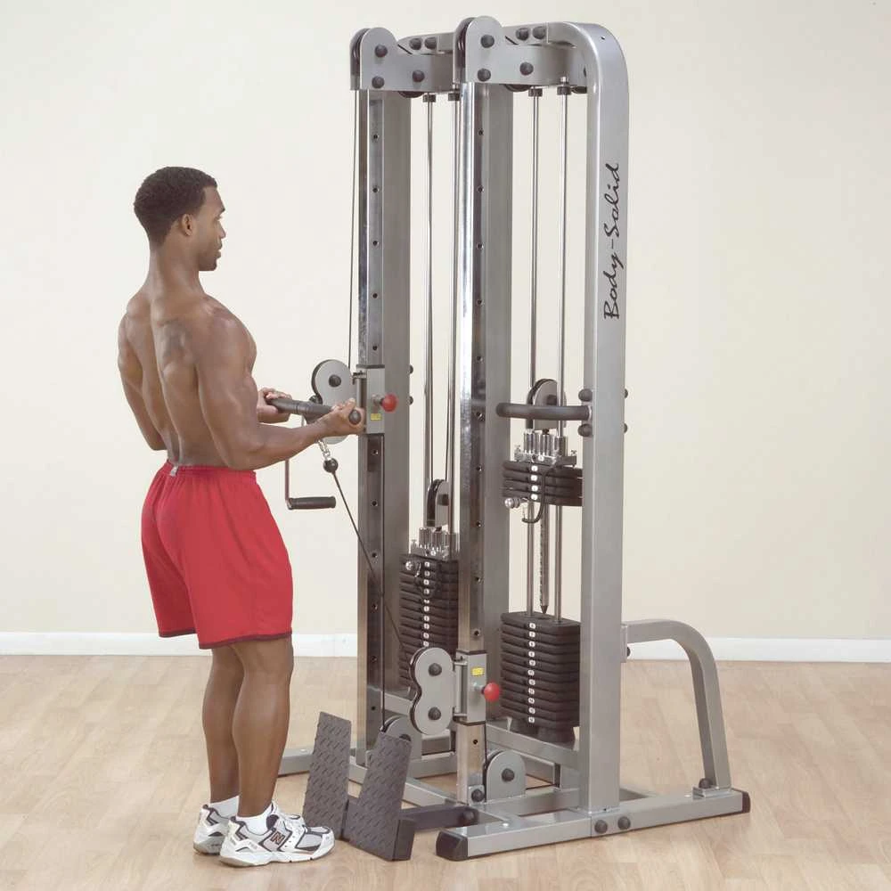 Dvigubos traukos treniruoklis Body-Solid SDC2000G