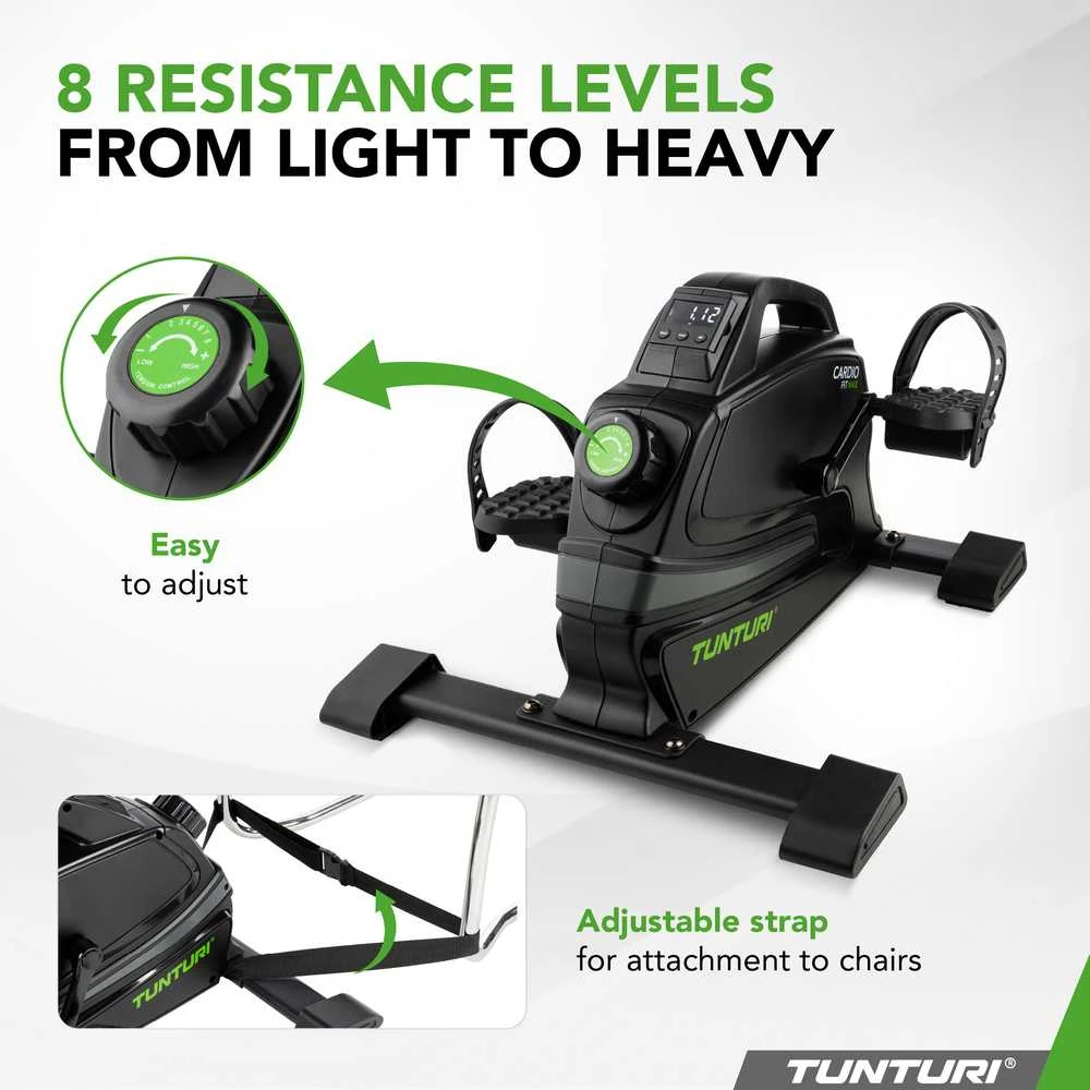 Dviratis treniruoklis Tunturi Cardio Fit M45 Minibike Magnetic + App
