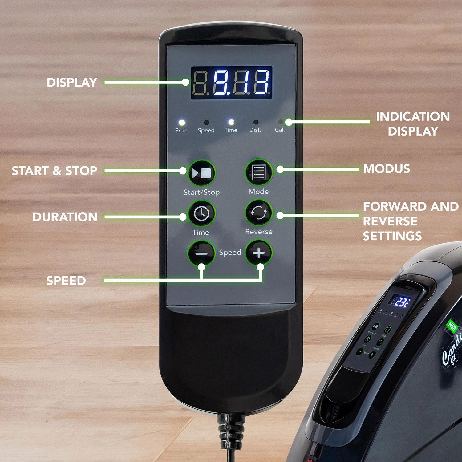 Dviratis treniruoklis TUNTURI Cardio Fit M50