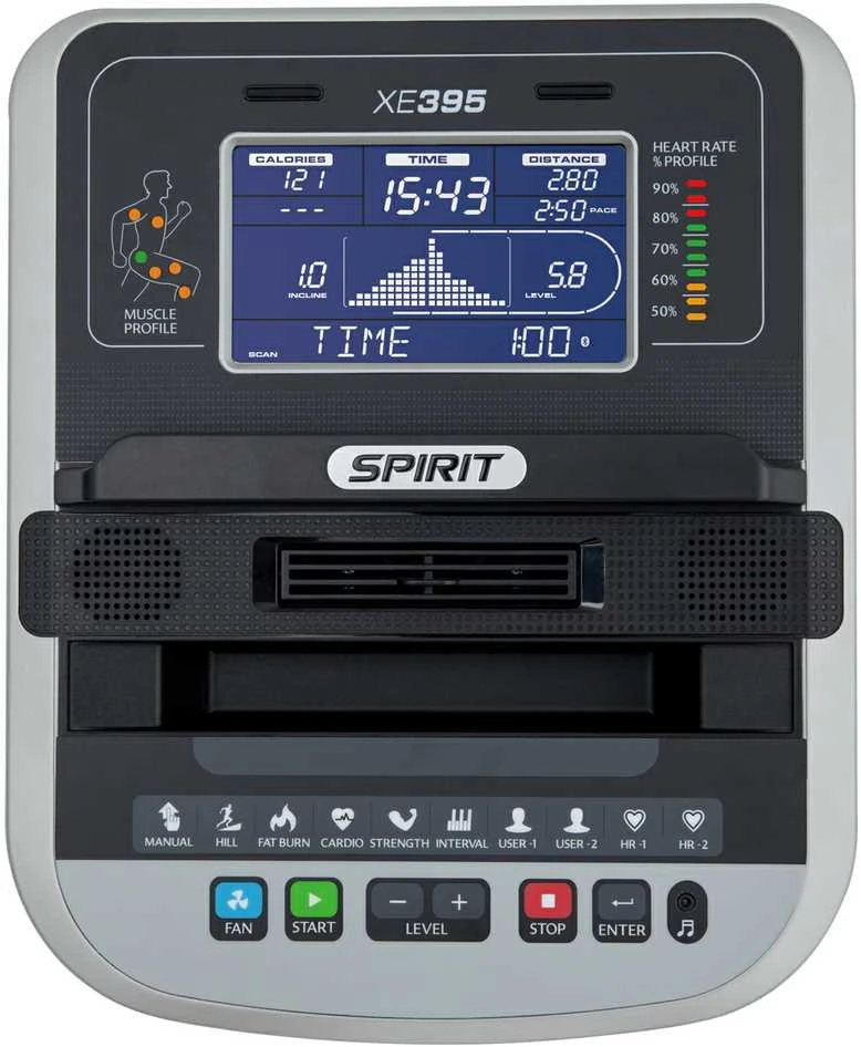 Elipsinis treniruoklis SPIRIT XE395