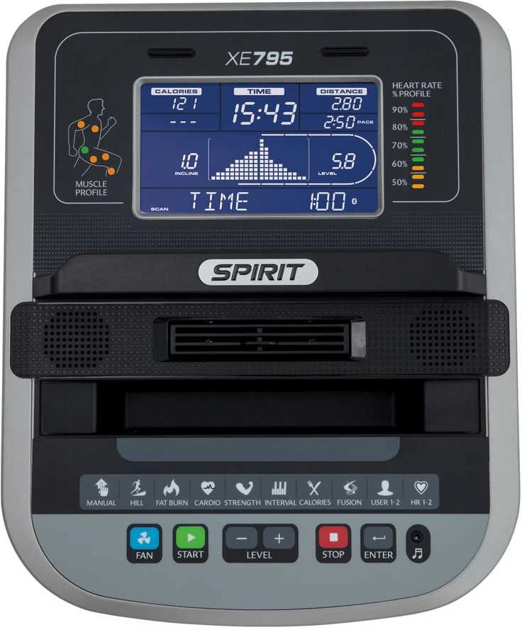 Elipsinis treniruoklis SPIRIT XE795