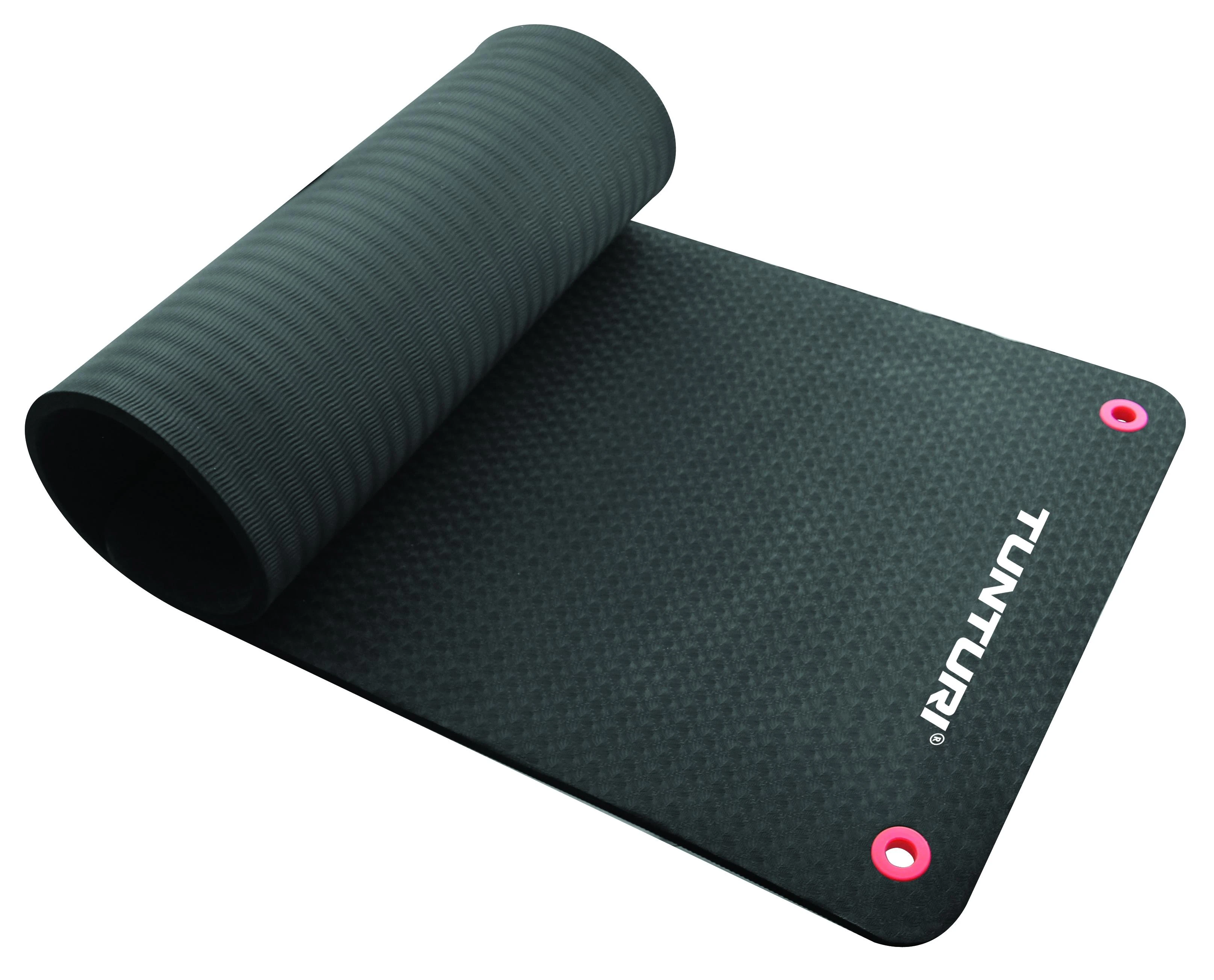 Sportinis kilimėlis TUNTURI Mat PRO Juodas 140-180cm (Ilgis: 140 cm)