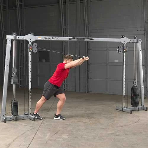 Kryžminės traukos treniruoklis Deluxe Body-Solid GDCC250