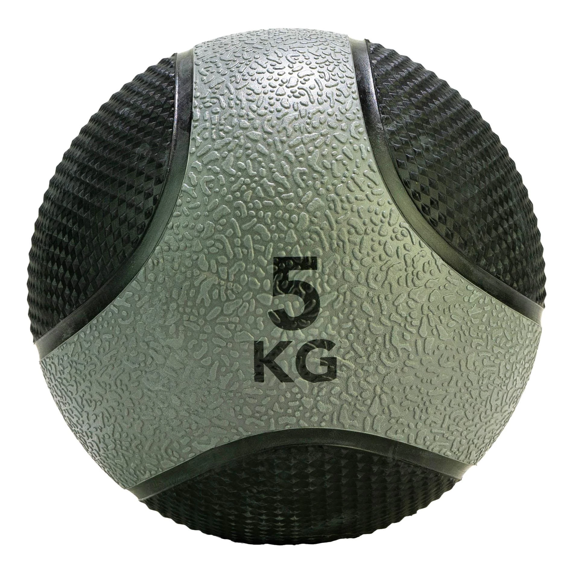 Medicininis kamuolys Tunturi - 5kg, juoda/pilka