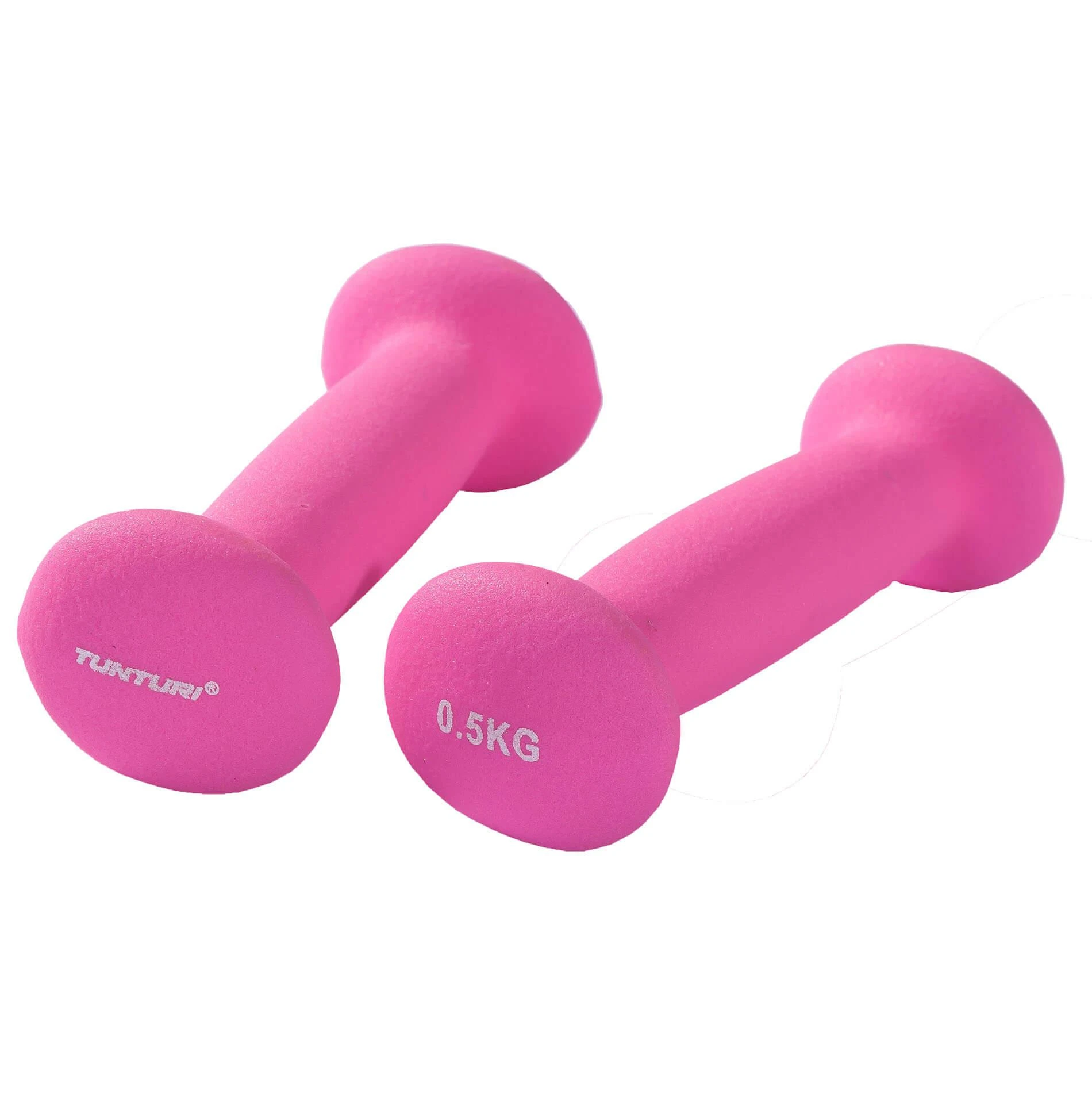 Neopreniniai hanteliai TUNTURI 2x 0,5-5kg (Svoris: 2 x 0.5)