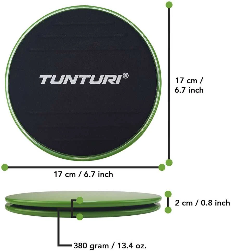 Pilvo preso treniruoklis Tunturi Core Sliders