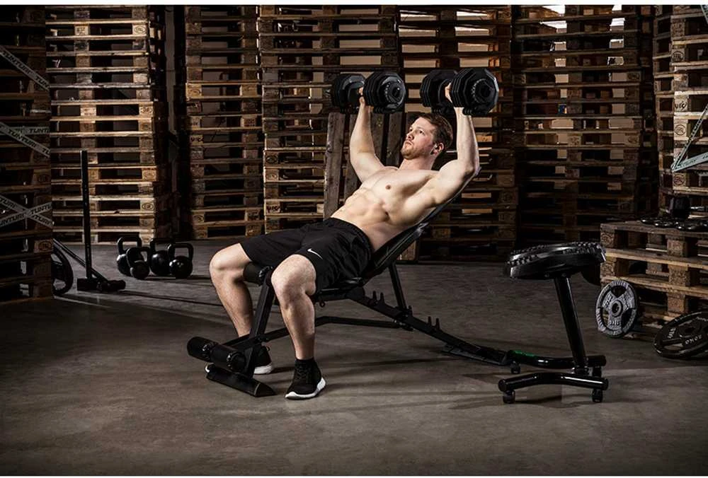 Reguliuojamo svorio svarmenų rinkinys Tunturi Selector, 25 kg