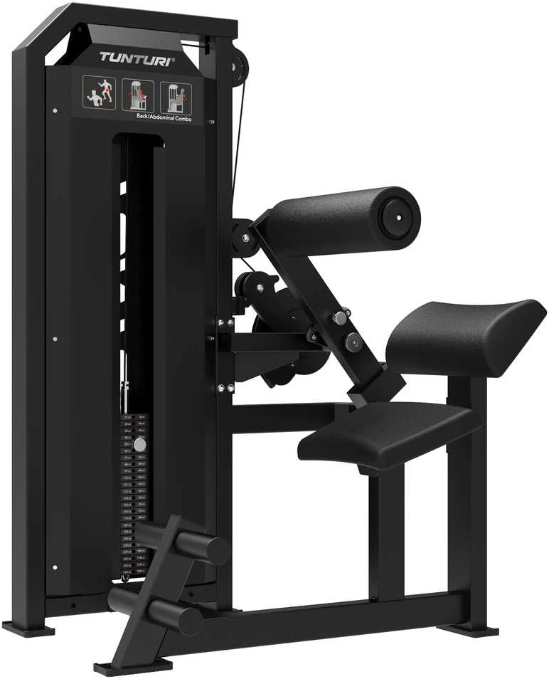 Jėgos staklės TUNTURI Platinum Dual Back / Abdominal Combo Selectorized V-series