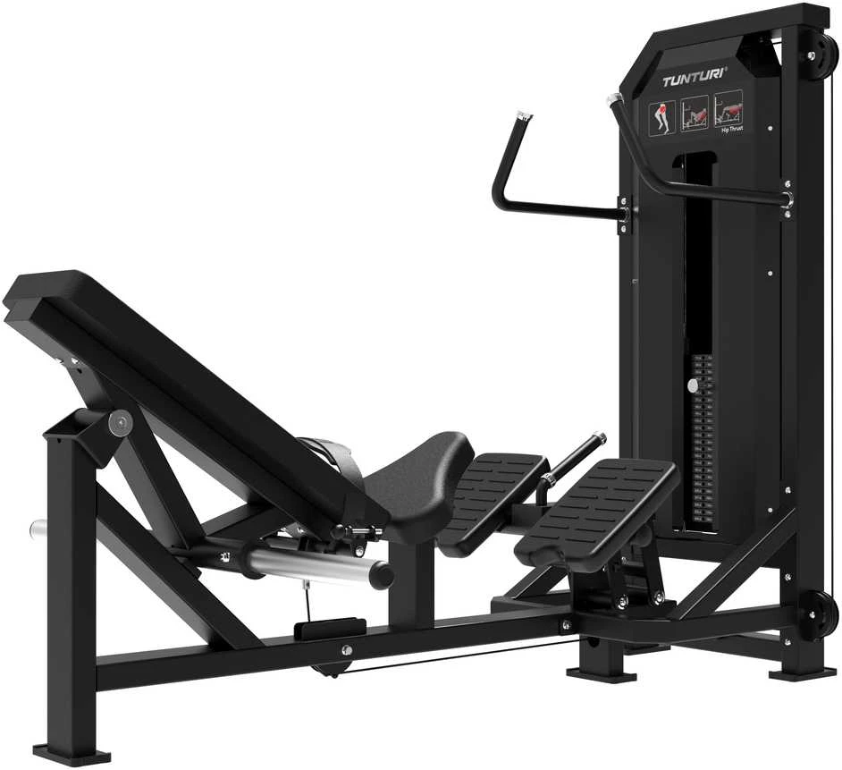 Jėgos staklės TUNTURI Platinum Hip Thrust Selectorized V-series