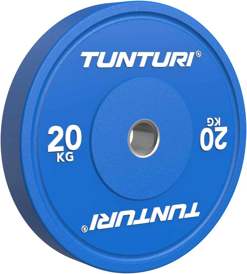 Svarmenys TUNTURI Platinum Bumper Plate Colour (5–25 kg) (Svoris: 20 kg)