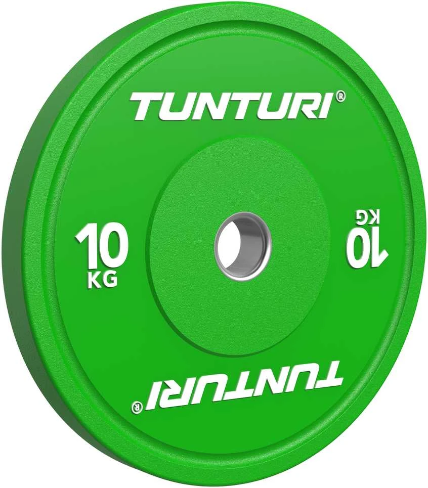 Svarmenys TUNTURI Platinum Bumper Plate Colour (5–25 kg) (Svoris: 10 kg)