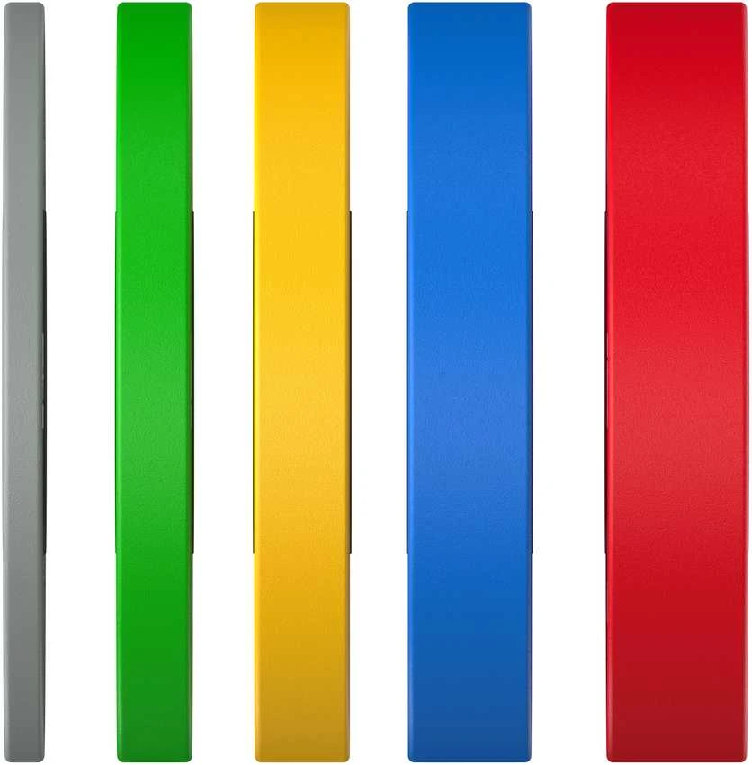 Svarmenys TUNTURI Platinum Bumper Plate Colour (5–25 kg) (Svoris: 15 kg)