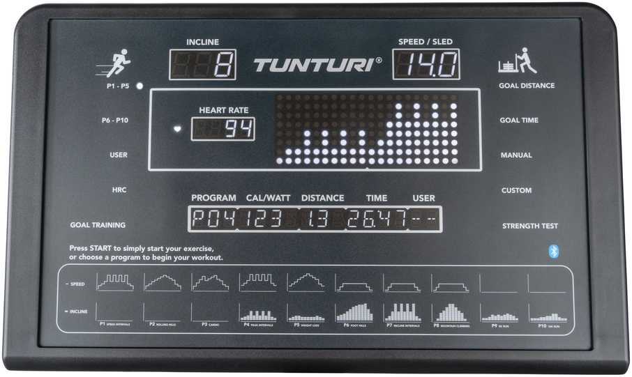 Bėgimo takelis TUNTURI Platinum Core Pro