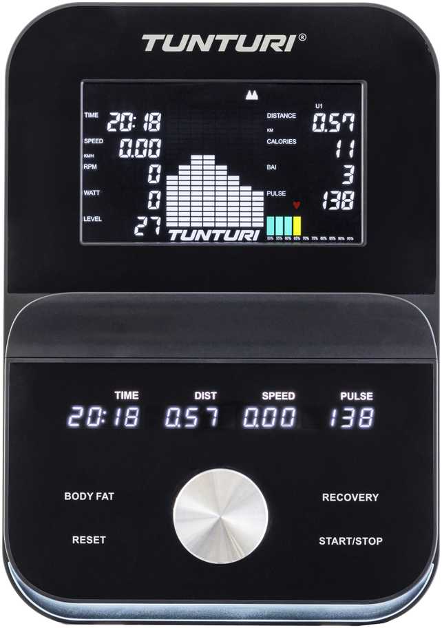 Elipsinis treniruoklis TUNTURI Platinum CT20 Crosstrainer + App