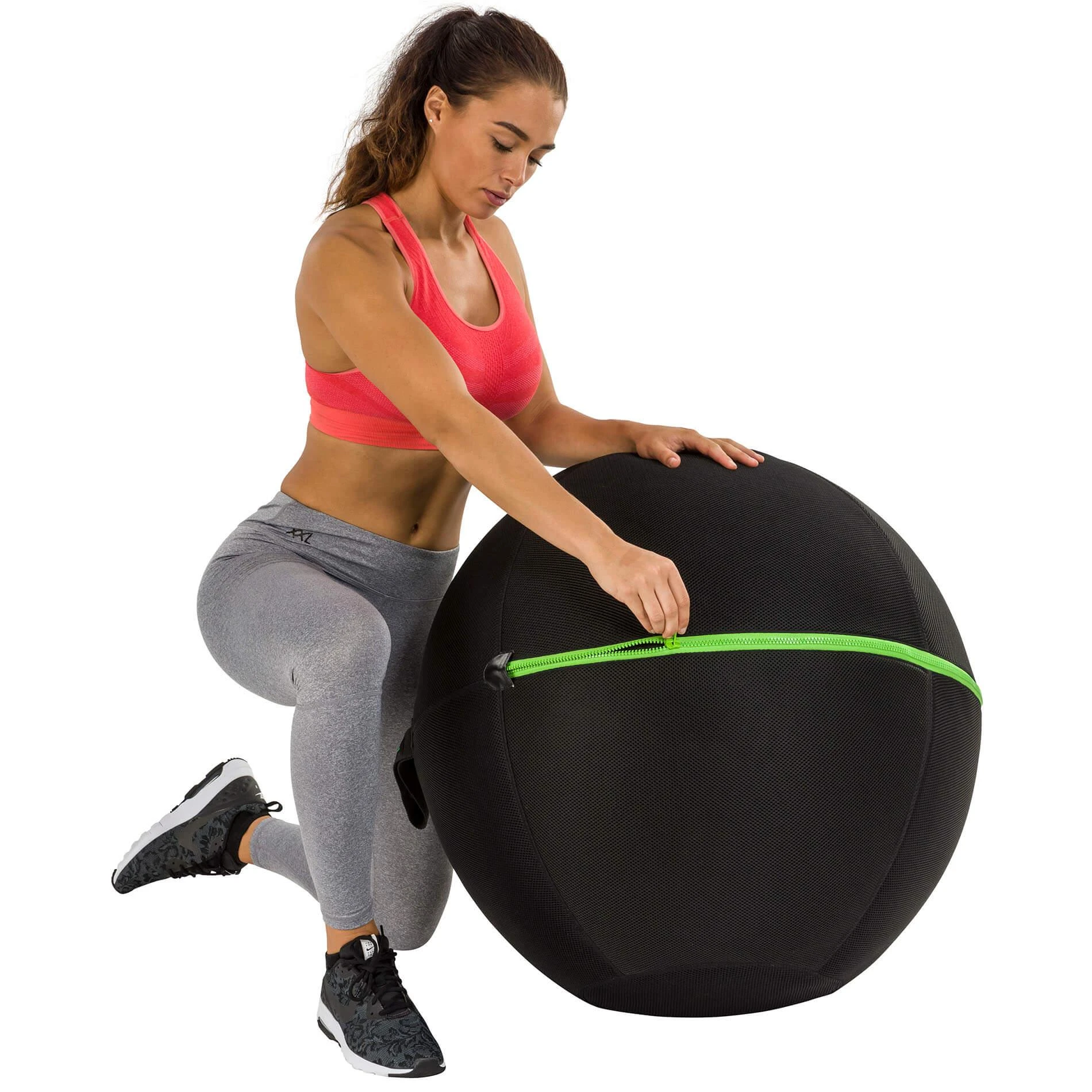 Apvalkalas gimnastikos kamuoliui TUNTURI 65-75cm (Diametras: 65 cm)