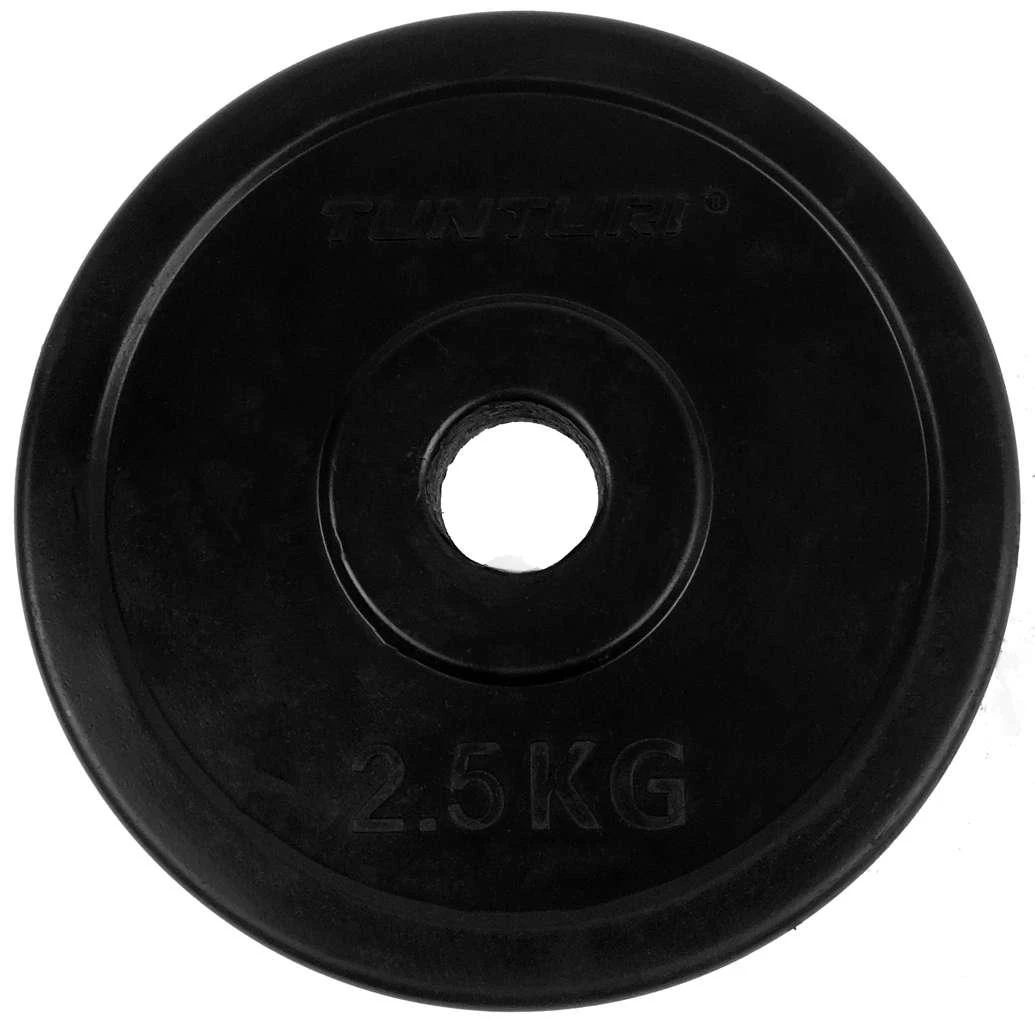 Gumuoti svamenys TUNTURI 0,5-20kg (Svoris: 2 x 2.5kg)