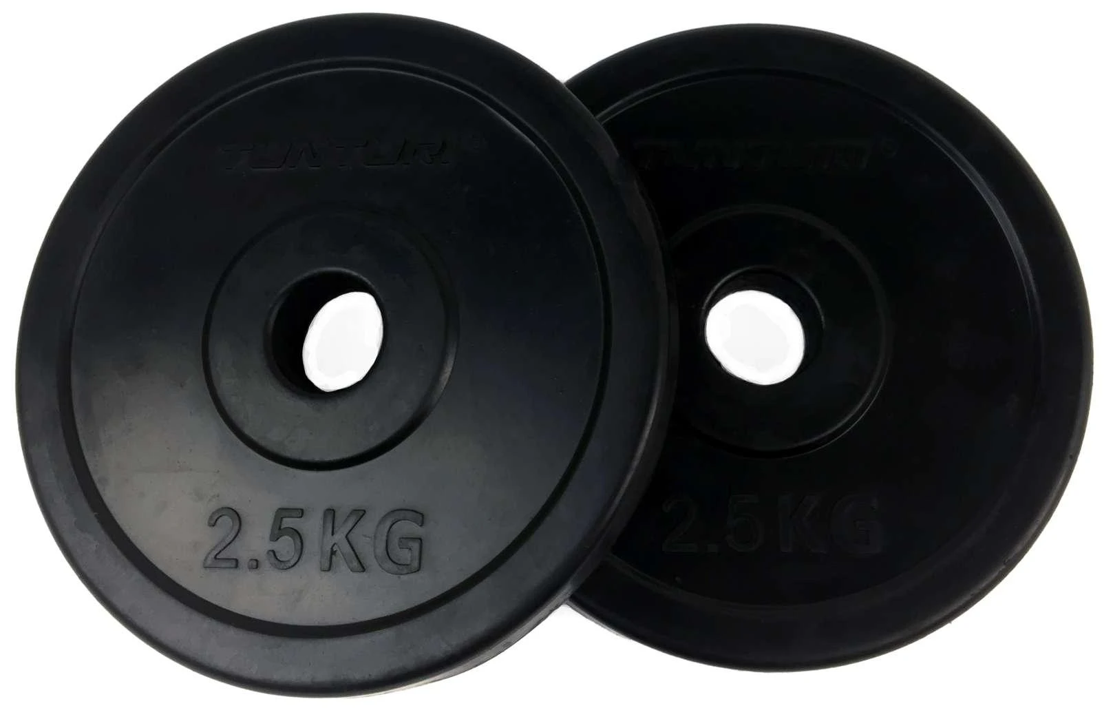 Gumuoti svamenys TUNTURI 0,5-20kg (Svoris: 2 x 2.5kg)