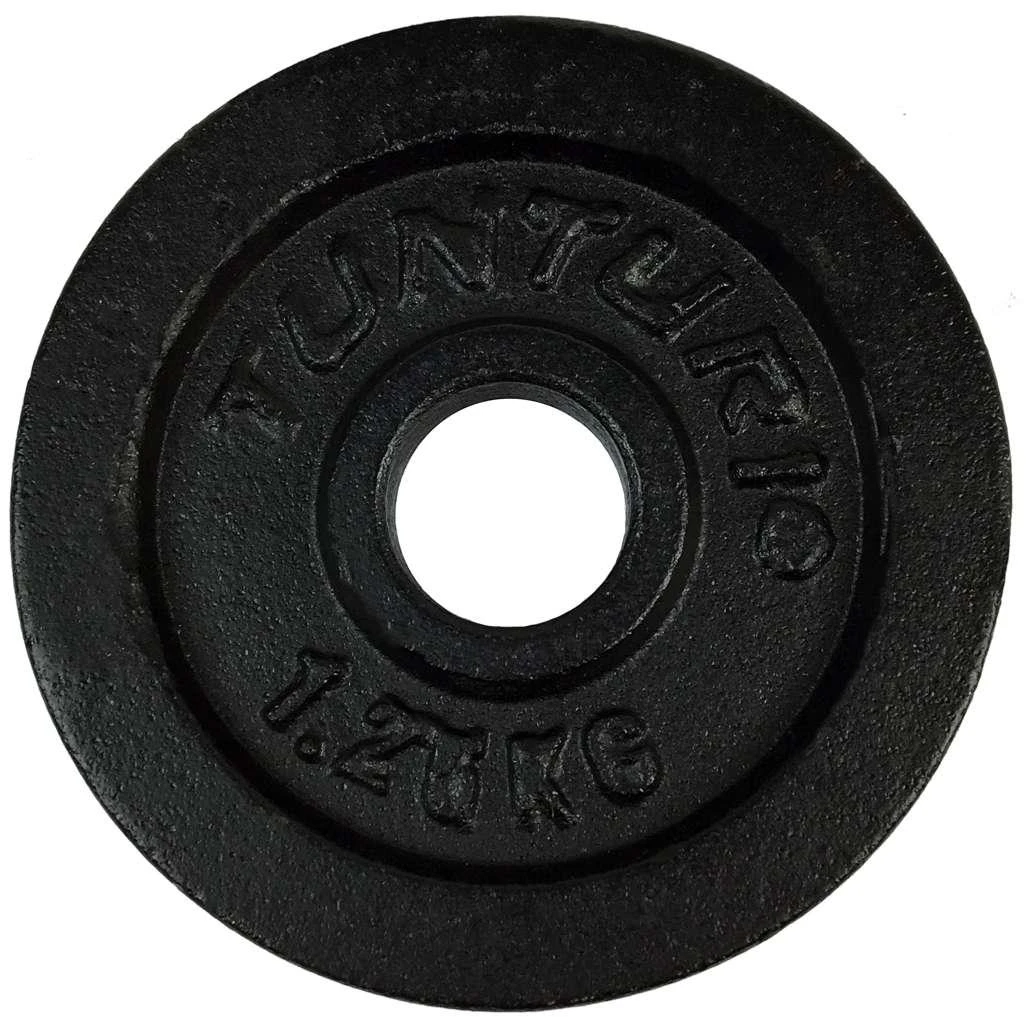 Ketaus svarmenys TUNTURI 0,5-20kg (Svoris: 2 x 1.25 kg)