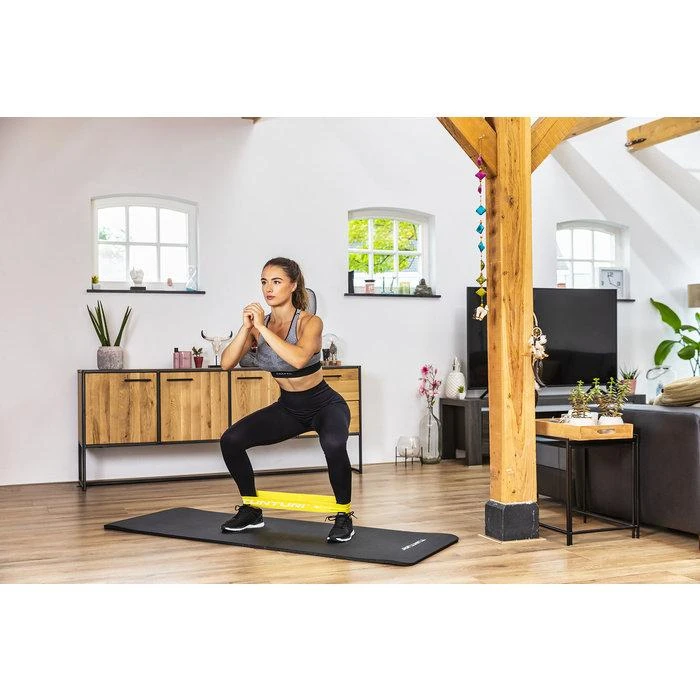 Mini treniruočių juostos TUNTURI CENTURI TEXTILE RESISTANCE BAND RINKINYS, 3 vnt.
