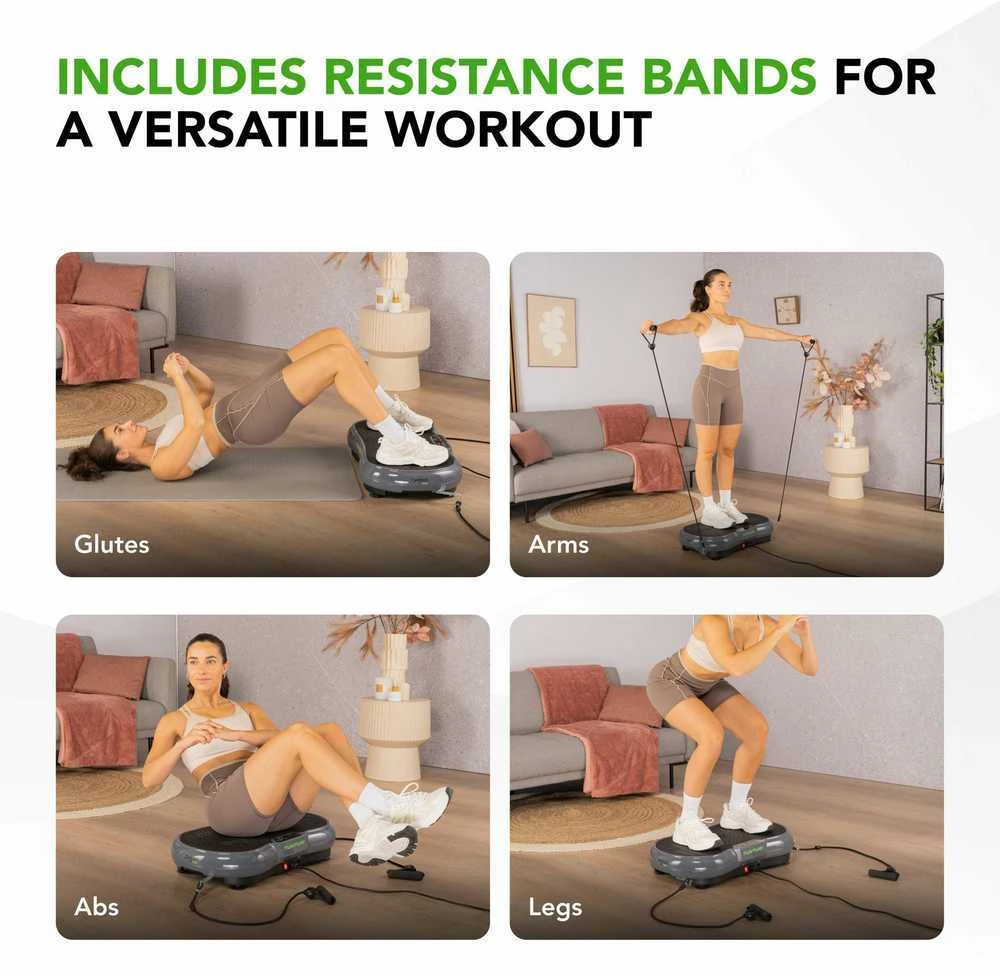 Vibracinė platforma Tunturi Cardio Fit V40 aprašymas - Prekės nuotrauka